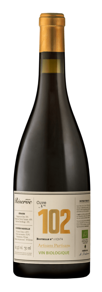 Cuve 102 de Artisans Partisans Terroir